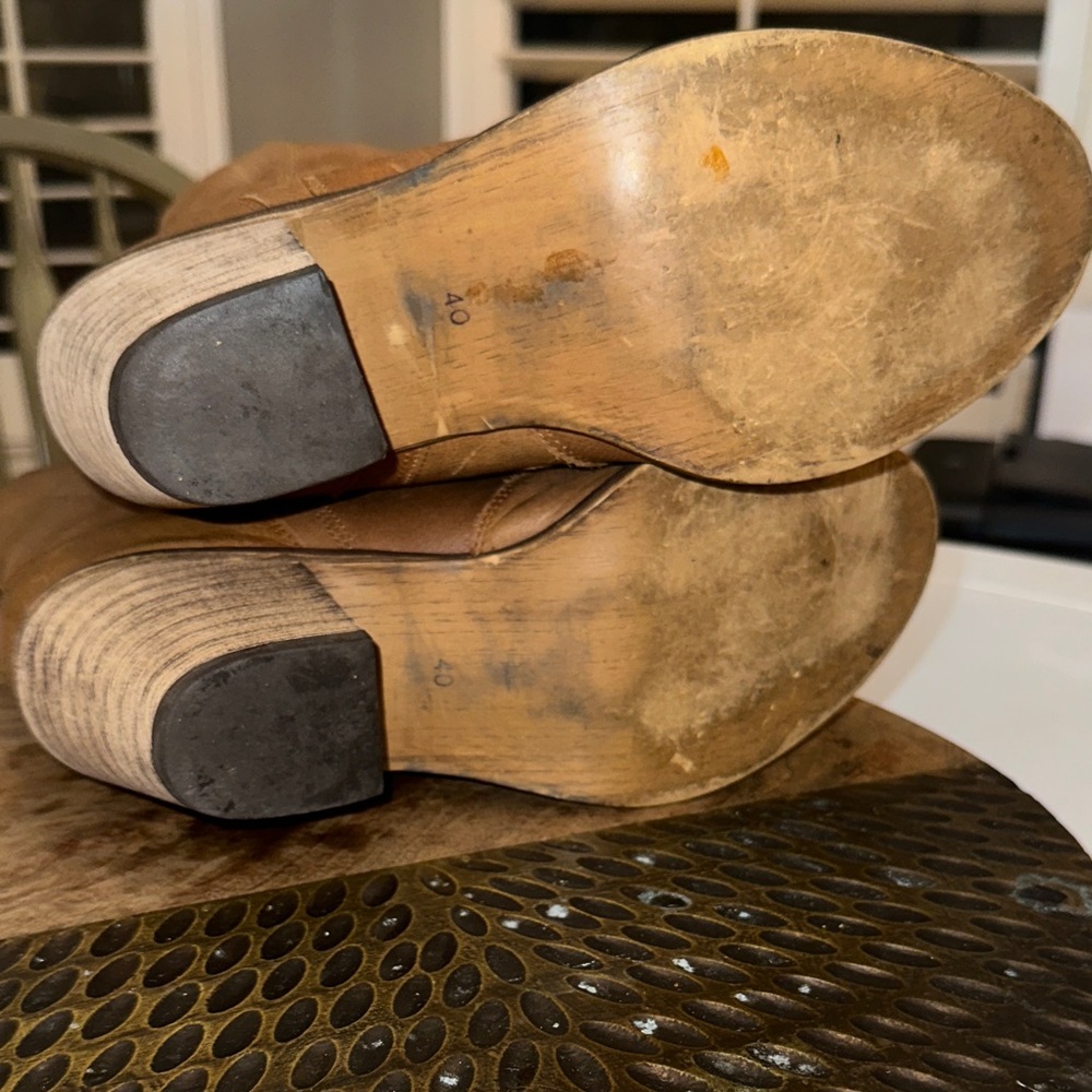 Steve Madden Brown Heeled Boots - Picture 8 of 11